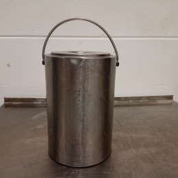 2 dubbelwandige rvs ketels - 9 liter 